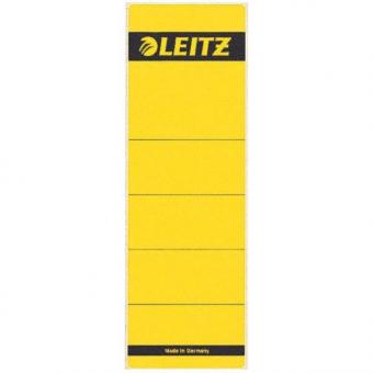 Leitz 1642 Rückenschilder - Papier, kurz/breit, 10 Stück, gelb 