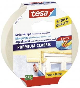 Tesa Maler-Krepp Classic 50m x 30mm 