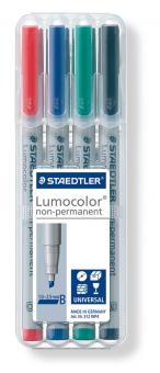 Staedtler Feinschreiber Lumocolor non-permanent B - 4 Farben 