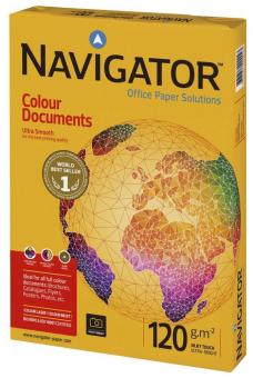 Navigator Colour Documents Papier A4, 120 g/qm, 250 Blatt 