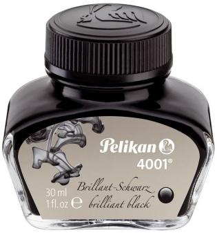 Pelikan Tinte 4001® - 30 ml Glas, brillant-schwarz 