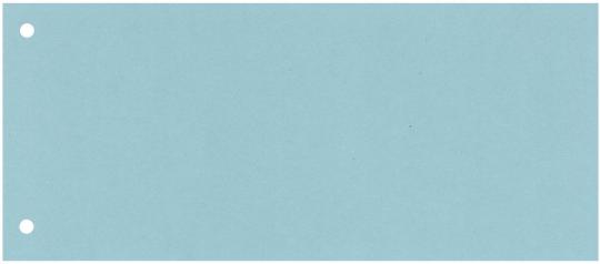 Trennstreifen - 190 g/qm Karton, blau, 100 Stück 