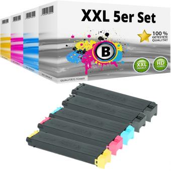 5x Alternativ Sharp Toner MXC38GT Set Mehrfarbig 