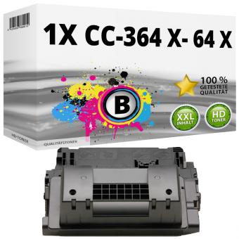 Alternativ HP Toner CC364X / 64X Schwarz 