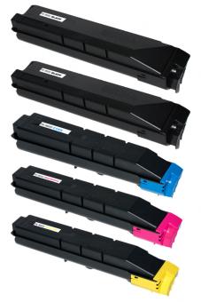 Alternativ Kyocera Set 5x Toner TK-8600 Mehrfarbig 