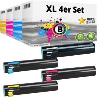 Set 4x Alternativ Lexmark Toner X945 Mehrfarbig 