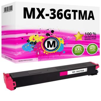 Alternativ Sharp Toner MX-36GTMA Magenta 