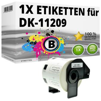 Alternativ Brother Adress-Etiketten DK-11209 Label 