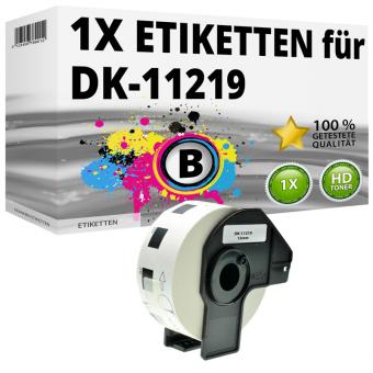 Alternativ Brother runde Etiketten DK-11219 Label 