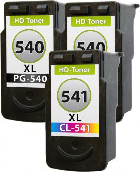 Alternativ Canon Set Druckerpatronen 2x PG-540 + CL-541 