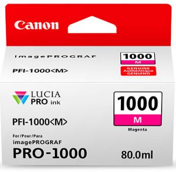 Original Canon Patronen PFI-1000M Magenta 