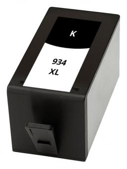 Refill HP Druckerpatronen Nr. 934 XL / C2P23AE Schwarz 