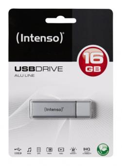 Intenso Alu Line USB Stick 2.0 16 GB Silber 