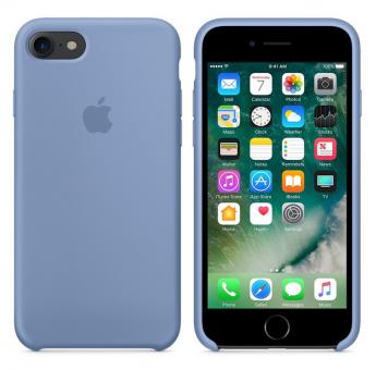 Apple iPhone 7 / 8 Silikon Case - Himmelblau 