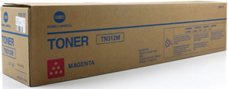Original Konica Minolta Toner TN-312M 8938707 Magenta 