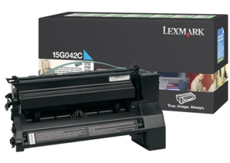 XL Original Lexmark Toner 15G042C Cyan 