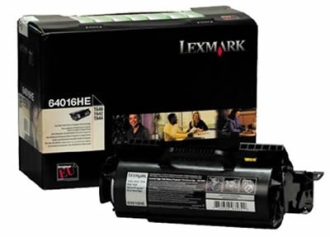 XL Original Lexmark Toner 64016HE Schwarz 