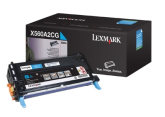 Original Lexmark Toner X560A2CG Cyan 