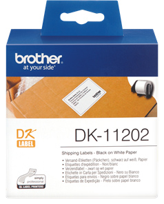 Original Brother Versand-Etiketten DK-11202 