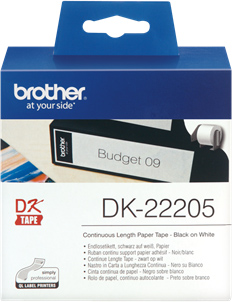Original Brother Endlos-Etikett DK-22205 Tape 