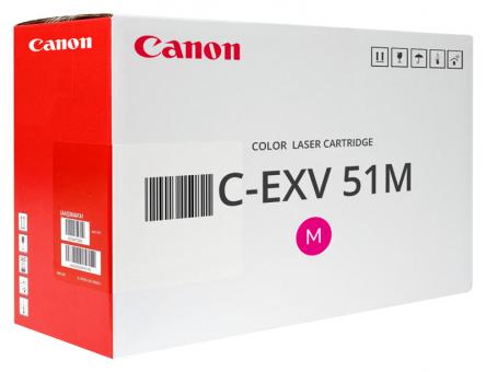 Original Canon Toner C-EXV 51M / 0483C002 Magenta 