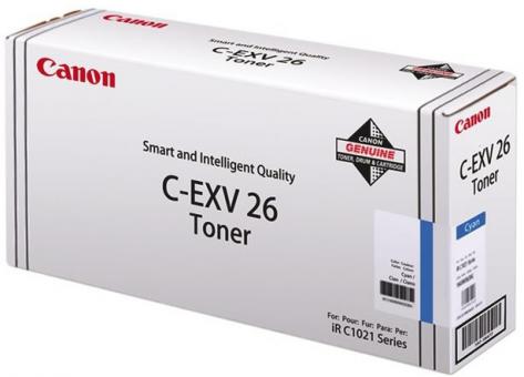 Original Canon Toner C-EXV 26 1659B006 Cyan 
