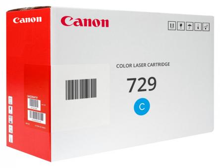 Original Canon Toner 729 C / 4369B002 Cyan 
