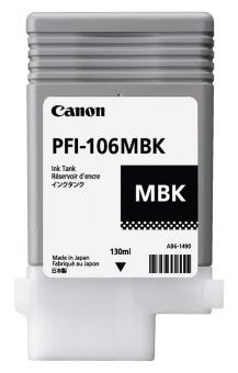 Original Canon Patrone PFI-106MBK / 6620B001 Mattschwarz 