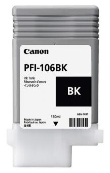 Original Canon Patrone PFI-106BK / 6621B001 Schwarz 