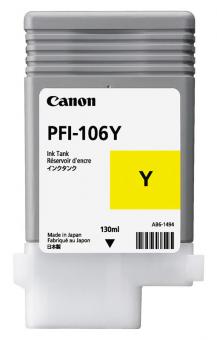 Original Canon Patrone PFI-106Y / 6624B001  Gelb 