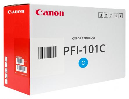 Original Canon Patronen PFI-101C 0884B001 Cyan 