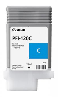 Original Canon Patronen PFI-120-C 2886C001 Cyan 
