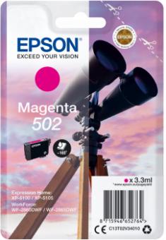 Original Epson Patronen 502 (Fernglas) Magenta 