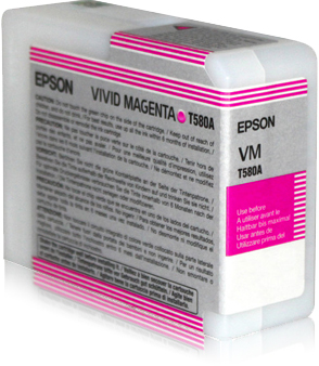 Original Epson Patronen T580A Magenta Vivid 