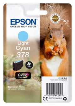 Original Epson Patronen 378 (Eichhörnchen) Fotocyan 