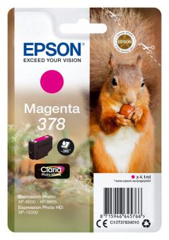 Original Epson Patronen 378 (Eichhörnchen) Magenta 