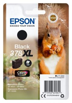 Original Epson Patronen 378 XL (Eichhörnchen) Schwarz 