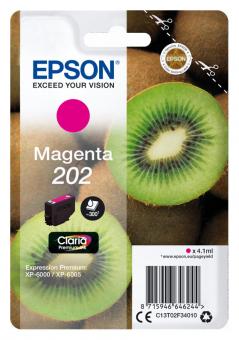 Original Epson Patronen 202 (Kiwi) Magenta 