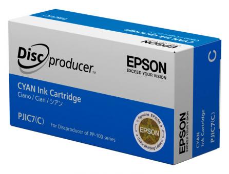 Original Epson Patronen PJIC7(C) / C13S020688 Cyan 