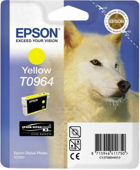 Original Epson Druckerpatronen T0964 Yellow / Gelb 