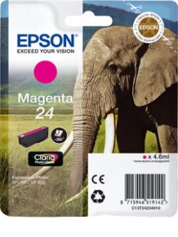 Original Patronen Epson Nr. 24 (Elefant) Magenta 