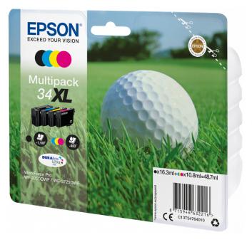 Original Epson Patronen 34 XL (Golfball) Mehrfarbig Set 
