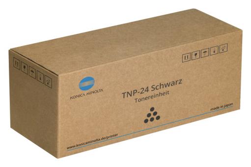 Original Konica Minolta Toner TNP24 / A32W021 Schwarz 