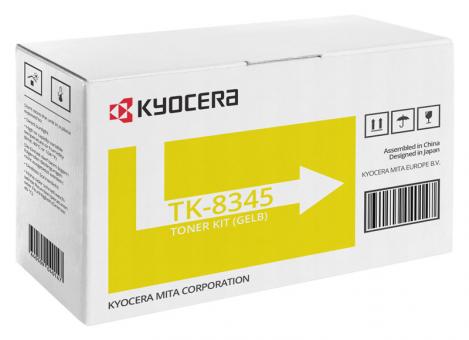 Original Kyocera Toner TK-8345Y / 1T02L7ANL0 Gelb 