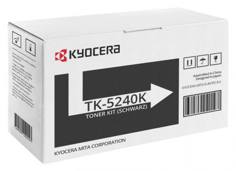 Original Kyocera Toner TK-5240K / 1T02R70NL0 Schwarz 