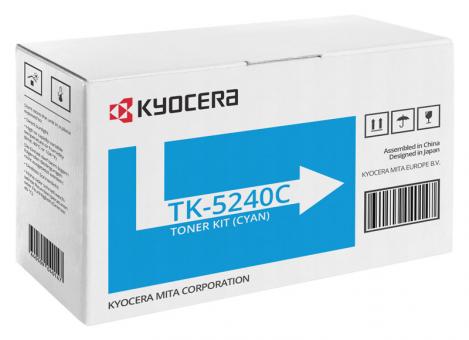 Original Kyocera Toner TK-5240C / 1T02R7CNL0 Cyan 