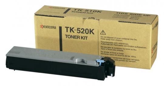 Original Kyocera Toner TK-520K Schwarz 