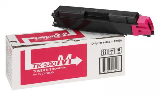 Original Kyocera Toner TK-580M Magenta 