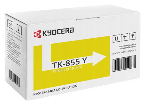 Original Kyocera Toner TK-855Y 1T02H7AEU0 Gelb 