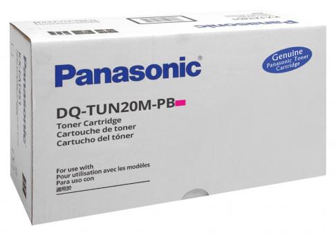 Original Panasonic Toner DQ-TUN20M-PB Magenta 